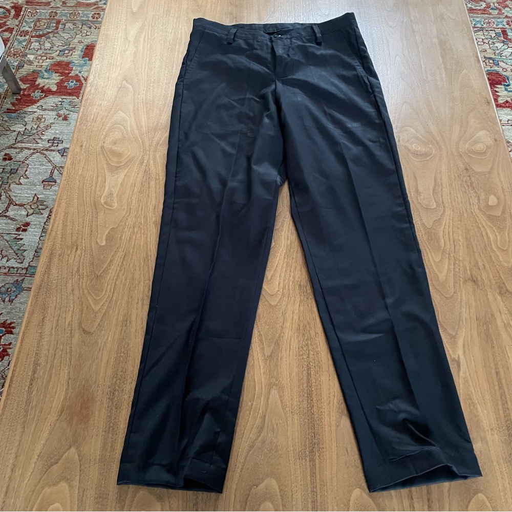 NWOT Men’s black dress pants size 30x29